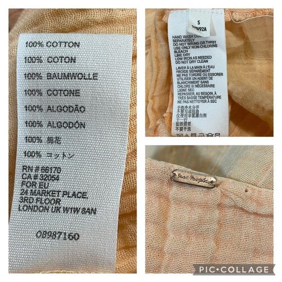 FREE PEOPLE Mystery Land Tunic in Grapefruit - Picture 7 of 13